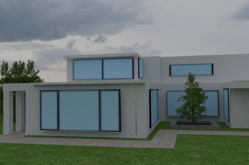 modern house preview image